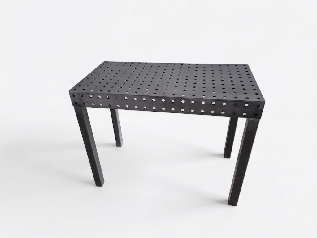 Mesa de solda SDS modular com superfície perfurada